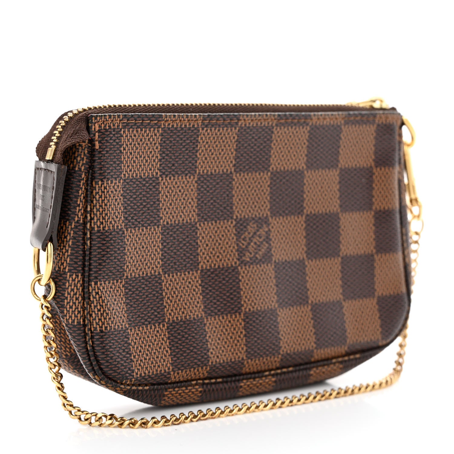 Louis Vuitton Damier Ebene Mini Pochette Accessories 3 of 9