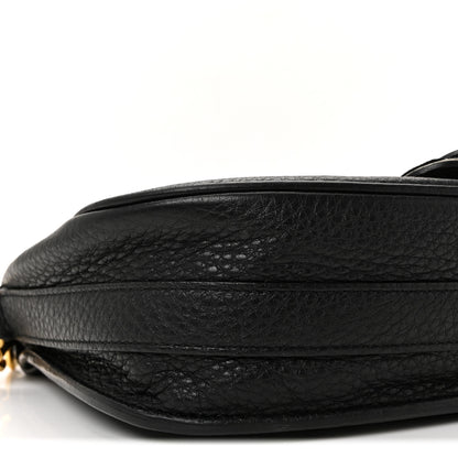 Christian Dior Grained Calfskin Medium Bobby Flap Black 8 of 9