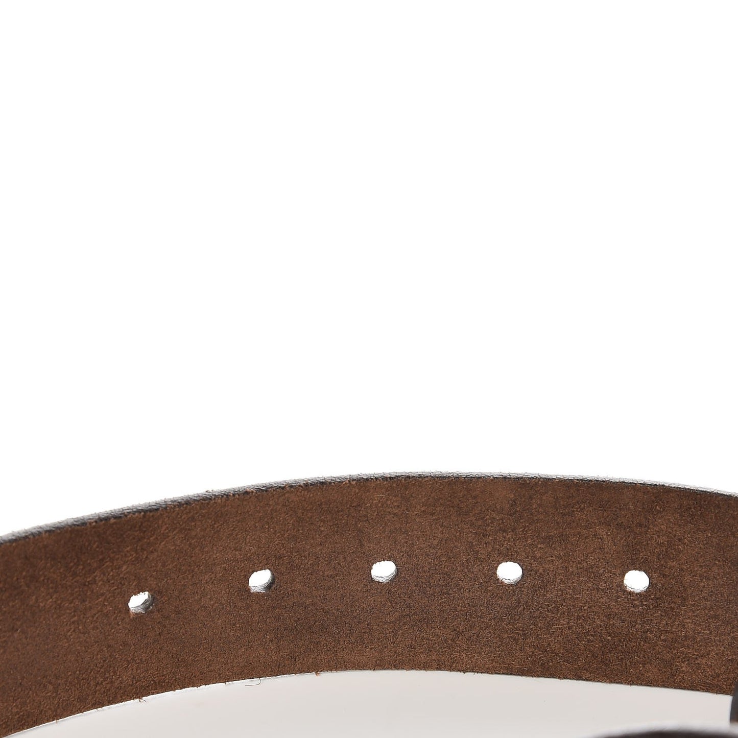 Calfskin Horsehead Buckle Belt 85 34 Brown