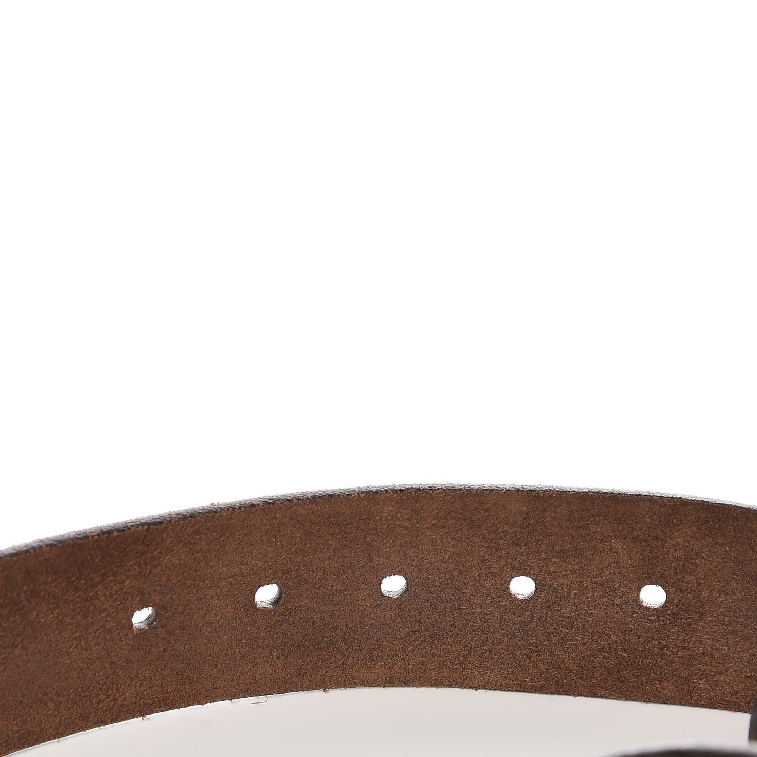 Gucci Calfskin Horsehead Buckle Belt 85 34 Brown 5 of 6