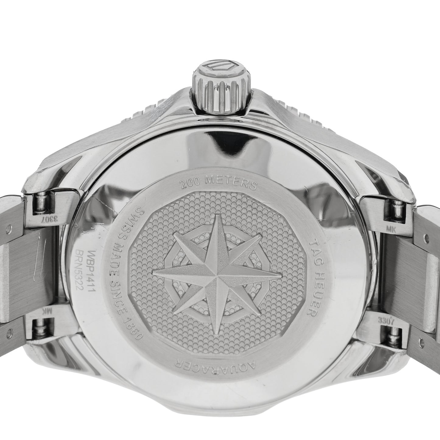 Stainless Steel 30mm Aquaracer Lady Quartz Watch Silver WBP1411