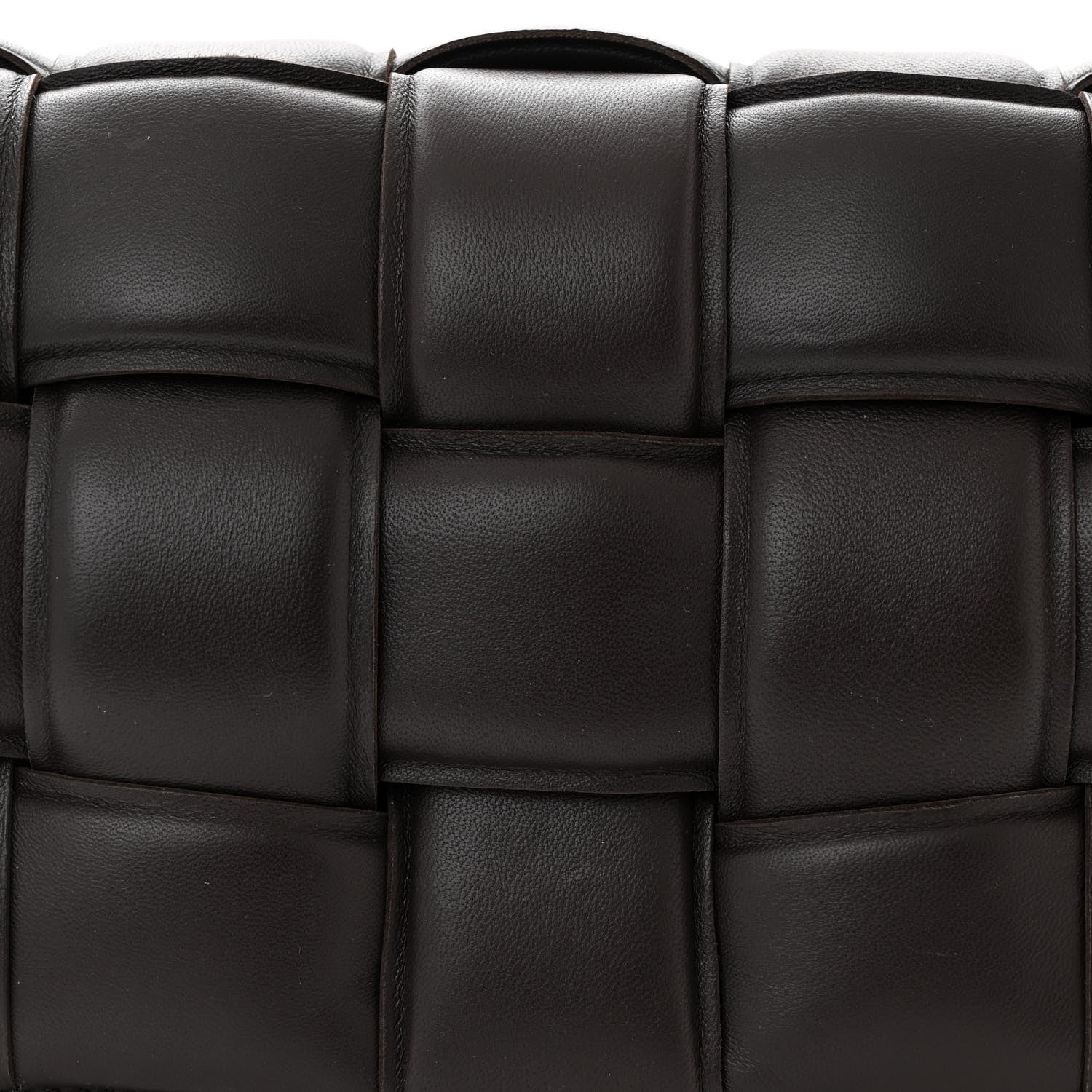 Bottega Veneta Nappa Maxi Intreccio Padded Cassette Crossbody Bag Fondente 8 of 10