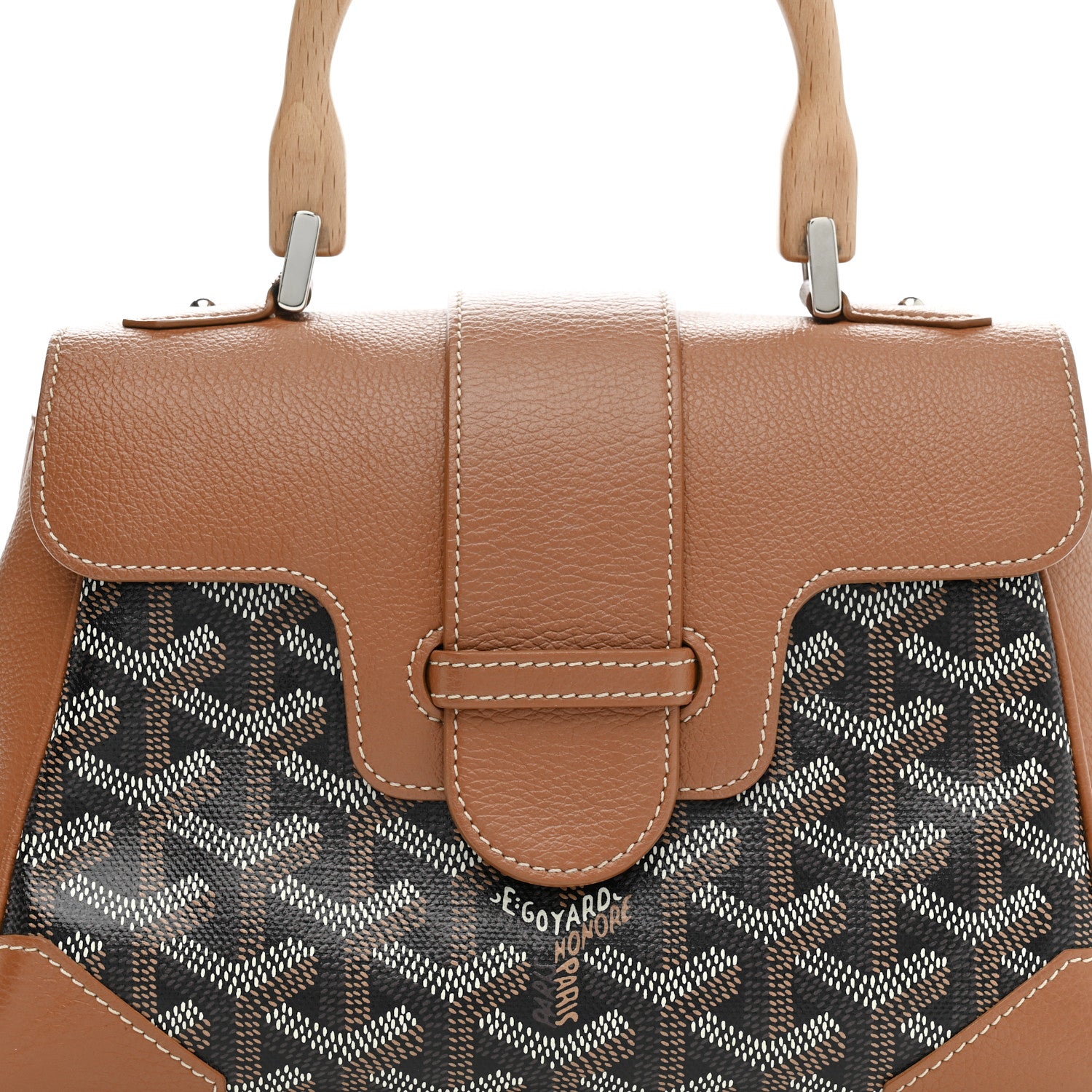 Goyard Goyardine Mini Saigon Black Gold 7 of 12