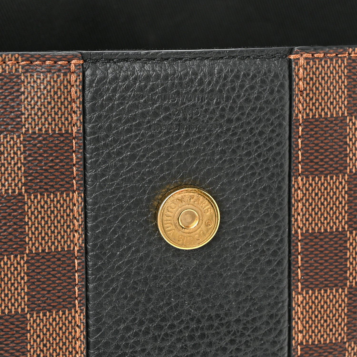 Louis Vuitton Damier Ebene Bond Street BB Black 5 of 11