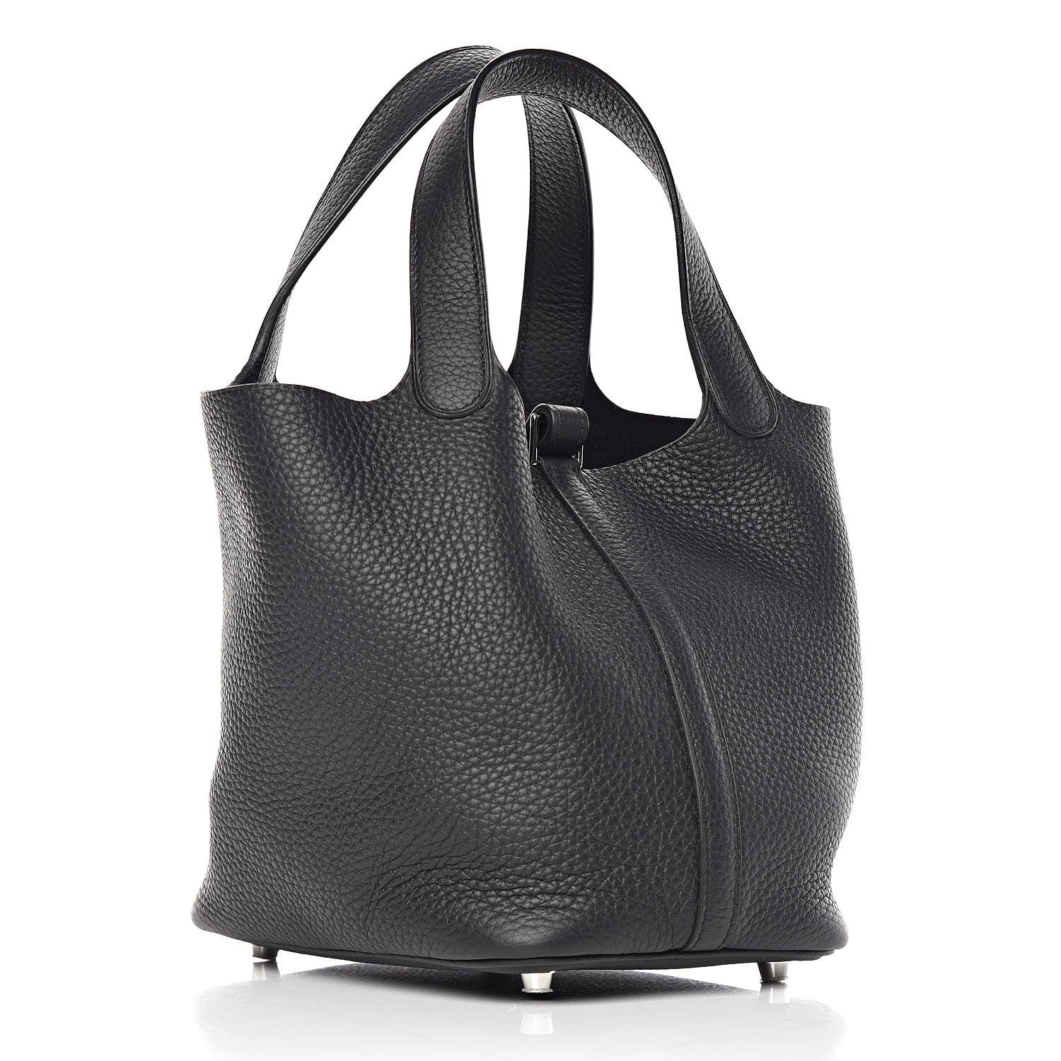 Hermes Taurillon Clemence Picotin Lock 18 PM Black 3 of 10