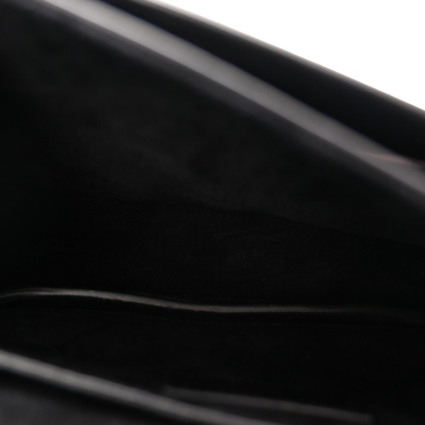 Suede Monogram Book Bag Black
