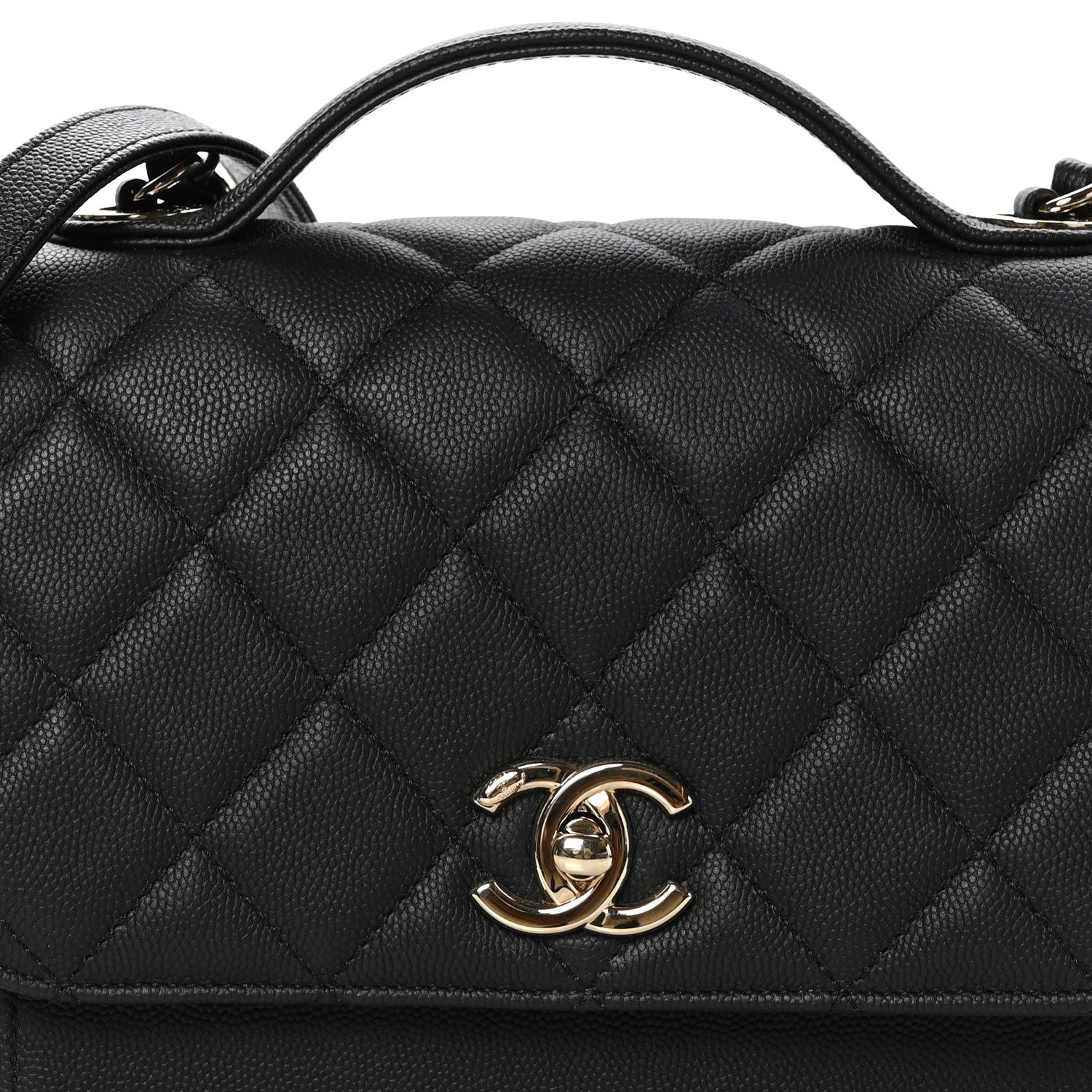 Chanel Caviar Quilted Medium Business Affinity Flap Black 9 of 12