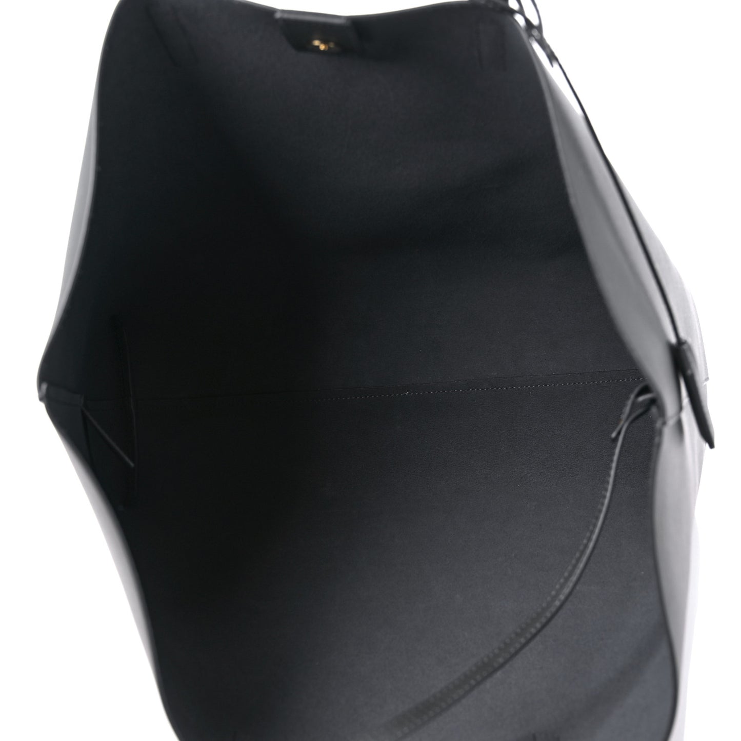 Calfskin Large Shopping Tote Pebble