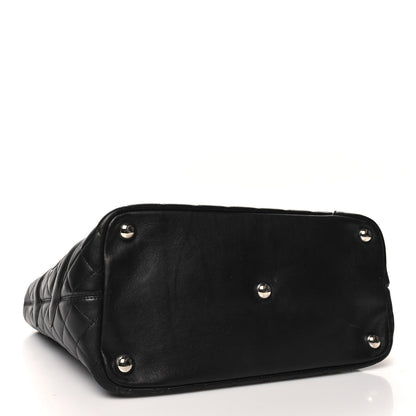 Chanel Calfskin Quilted Large Cambon Tote Black 4 of 12