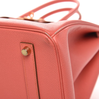 Hermes Epsom Birkin 35 Flamingo 35 of 37