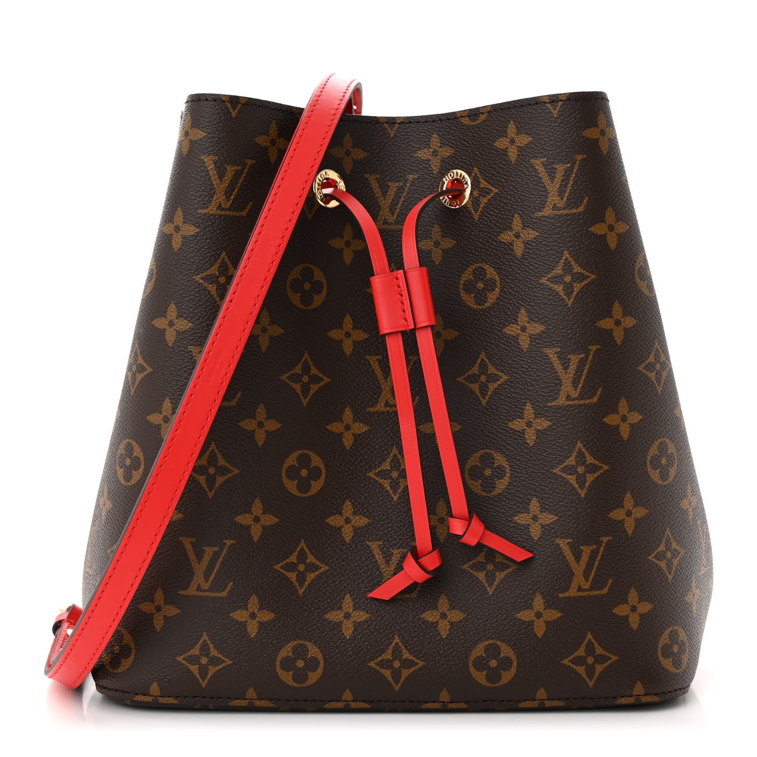 Louis Vuitton Monogram Neonoe MM Coquelicot 1 of 10