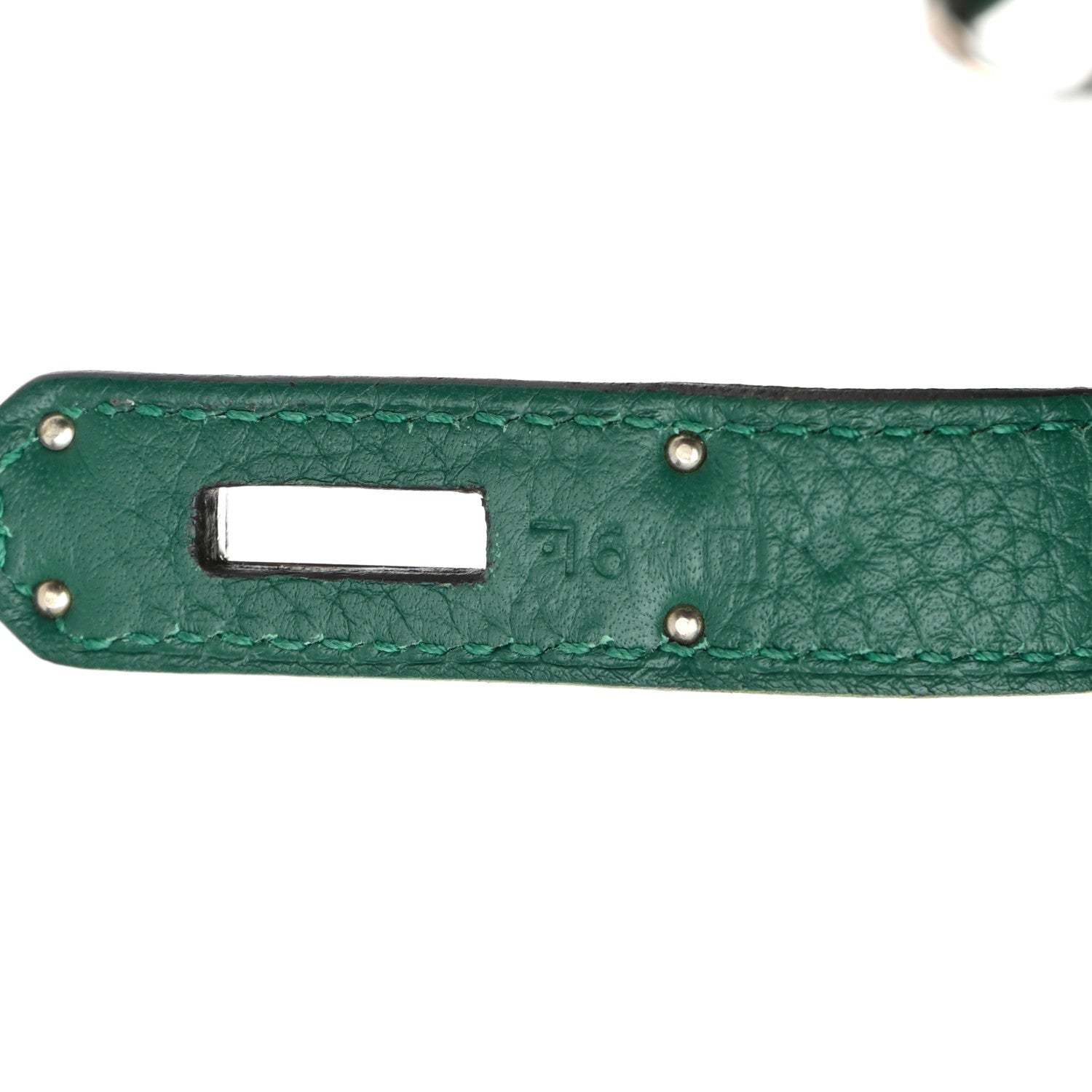 Hermes Taurillon Clemence Jypsiere 28 Malachite 7 of 10