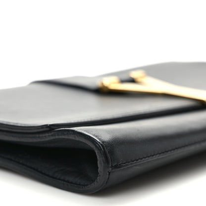 Saint Laurent Calfskin Classic Y Ligne Clutch Black 6 of 12