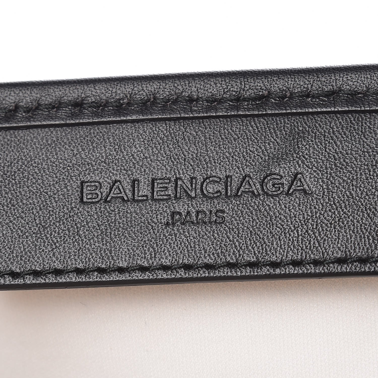 Balenciaga Cotton Canvas Calfskin M Navy Cabas Natural Black 8 of 9
