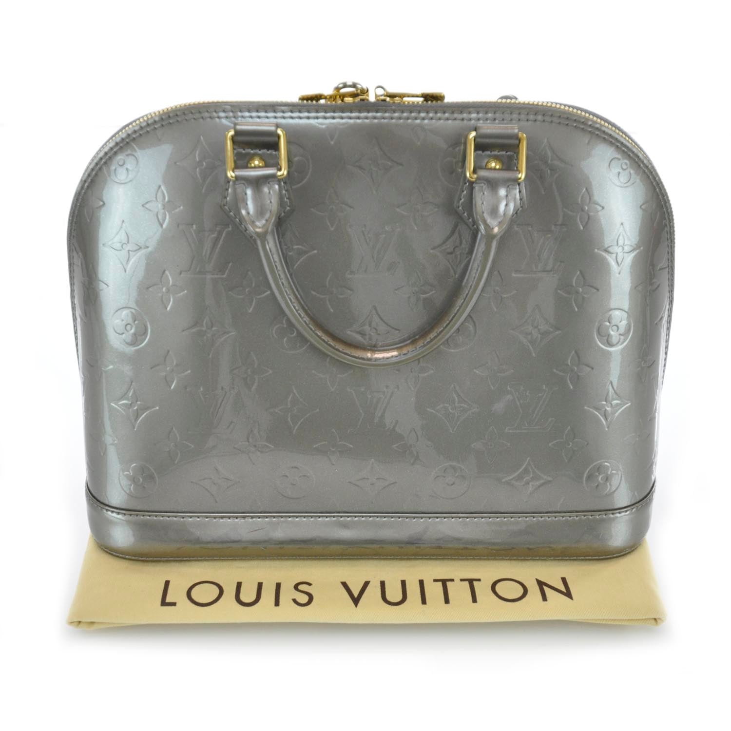 Louis Vuitton Vernis Alma PM Bronze 3 of 11