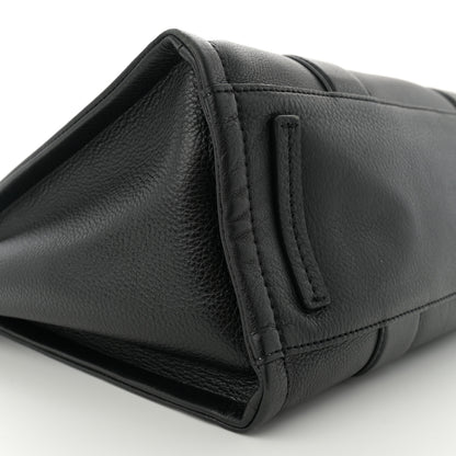 Marc Jacobs Grained Calfskin Large The Tote Bag Black 9 of 13