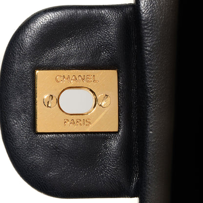 Chanel Lambskin Medium Double Flap Black 6 of 9