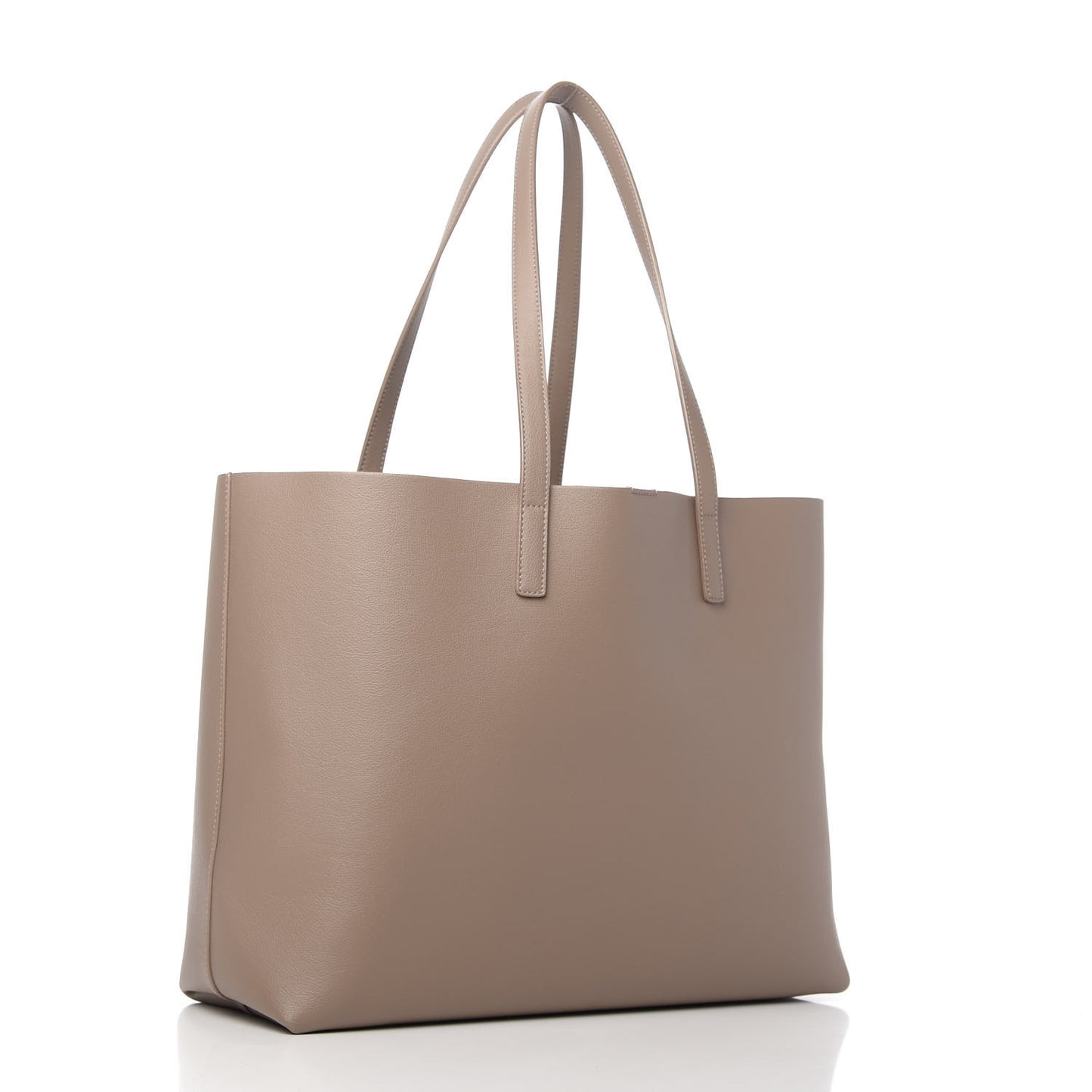Calfskin Large Shopping Tote Taupe