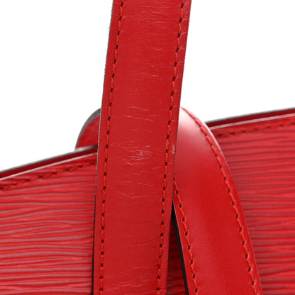 Louis Vuitton Epi Saint Jacques GM Castillan Red 12 of 14