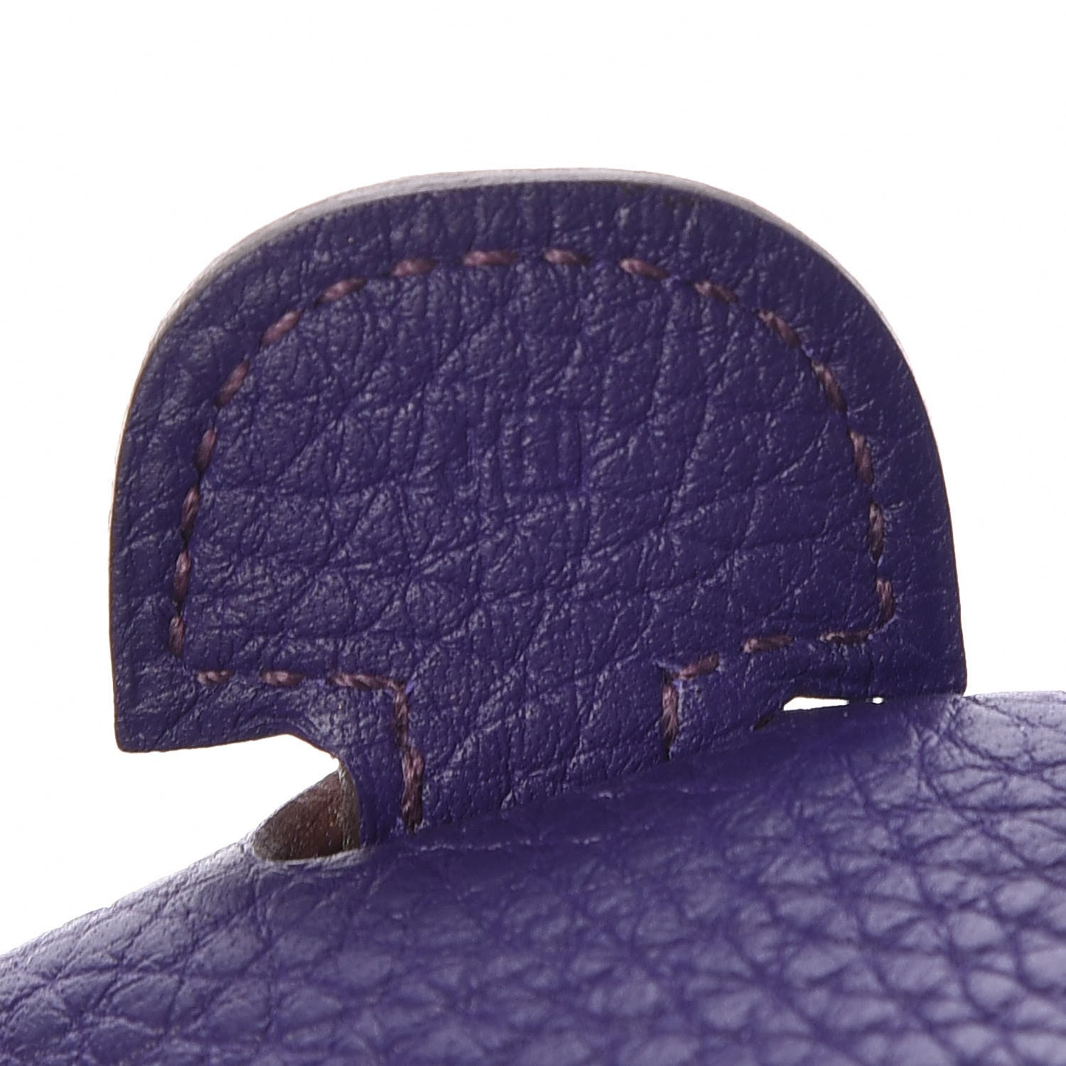 Hermes Taurillon Clemence Evelyne III PM Iris 9 of 9