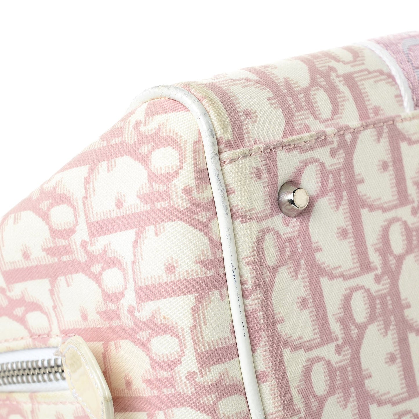 Monogram Girly Boston Pink