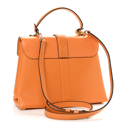 Louis Vuitton Grained Smooth Calfskin Rose Des Vents PM Amaretto 3 of 11