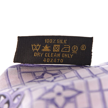 Louis Vuitton Silk Monogram Paradis Bandeau 4 of 5