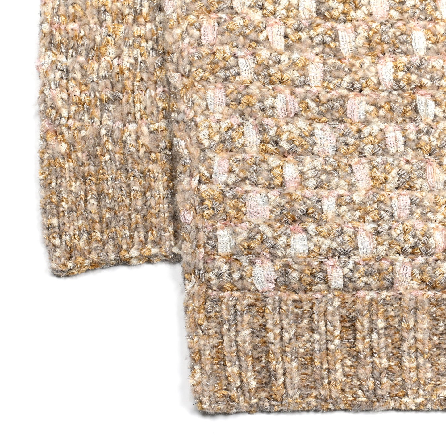 Viscose Scarf Beige Gold