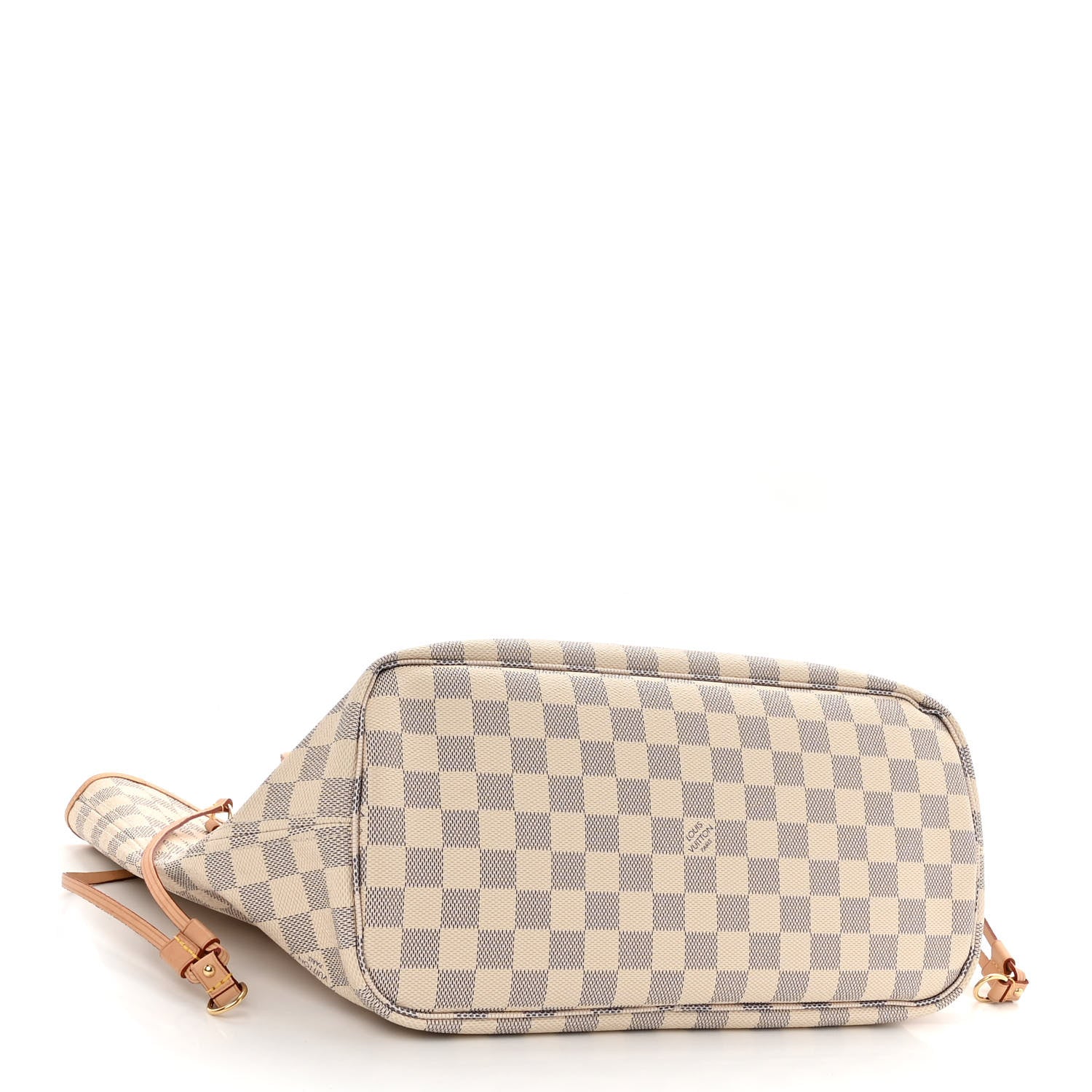 Louis Vuitton Damier Azur Neo Neverfull MM Rose Ballerine 5 of 11