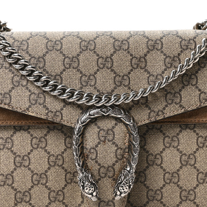 Gucci GG Supreme Monogram Small Dionysus Shoulder Bag Taupe 8 of 10