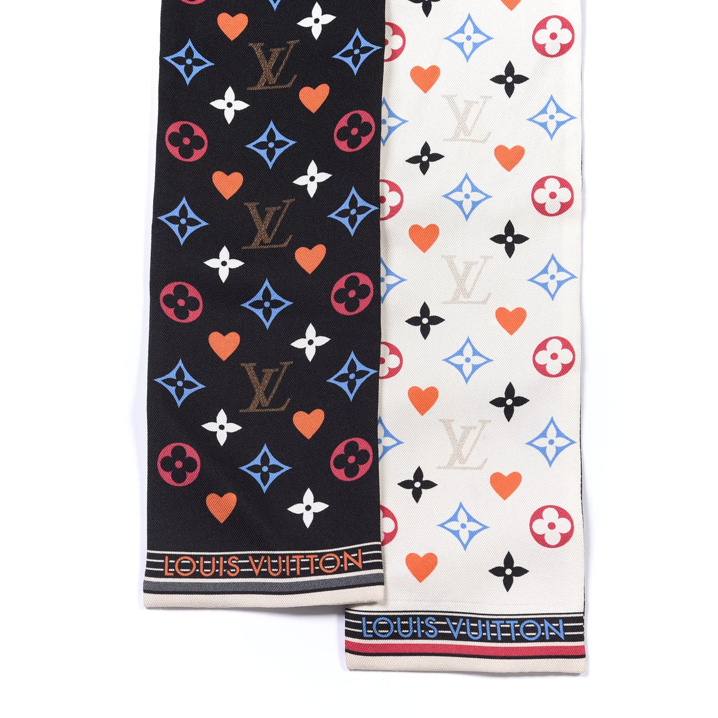 Silk Game On Bandeau Black White