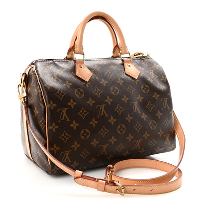 Louis Vuitton Monogram Speedy Bandouliere 30 3 of 9