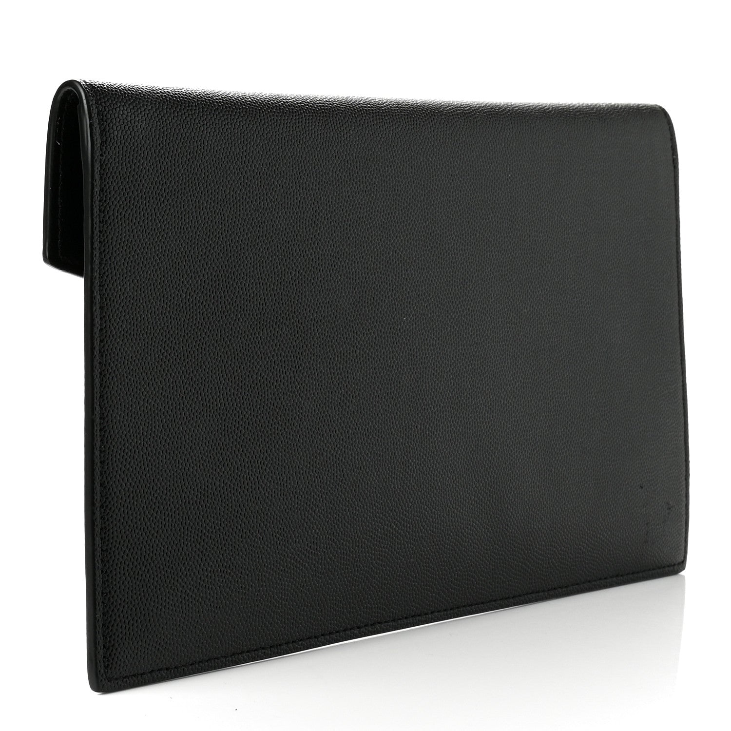 Saint Laurent Grain De Poudre Uptown Pouch Black 3 of 7