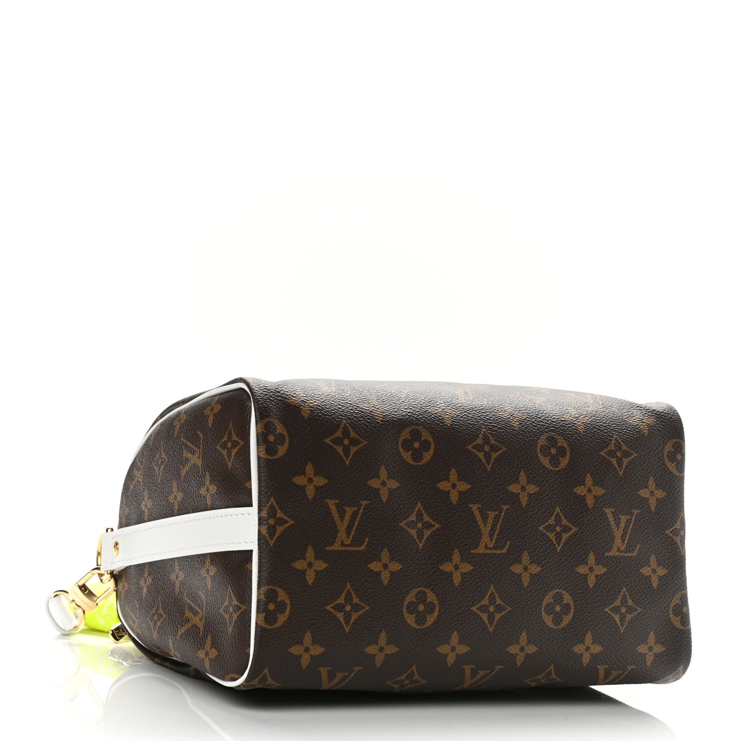 Louis Vuitton Monogram LV Match Speedy Bandouliere 25 White 4 of 9