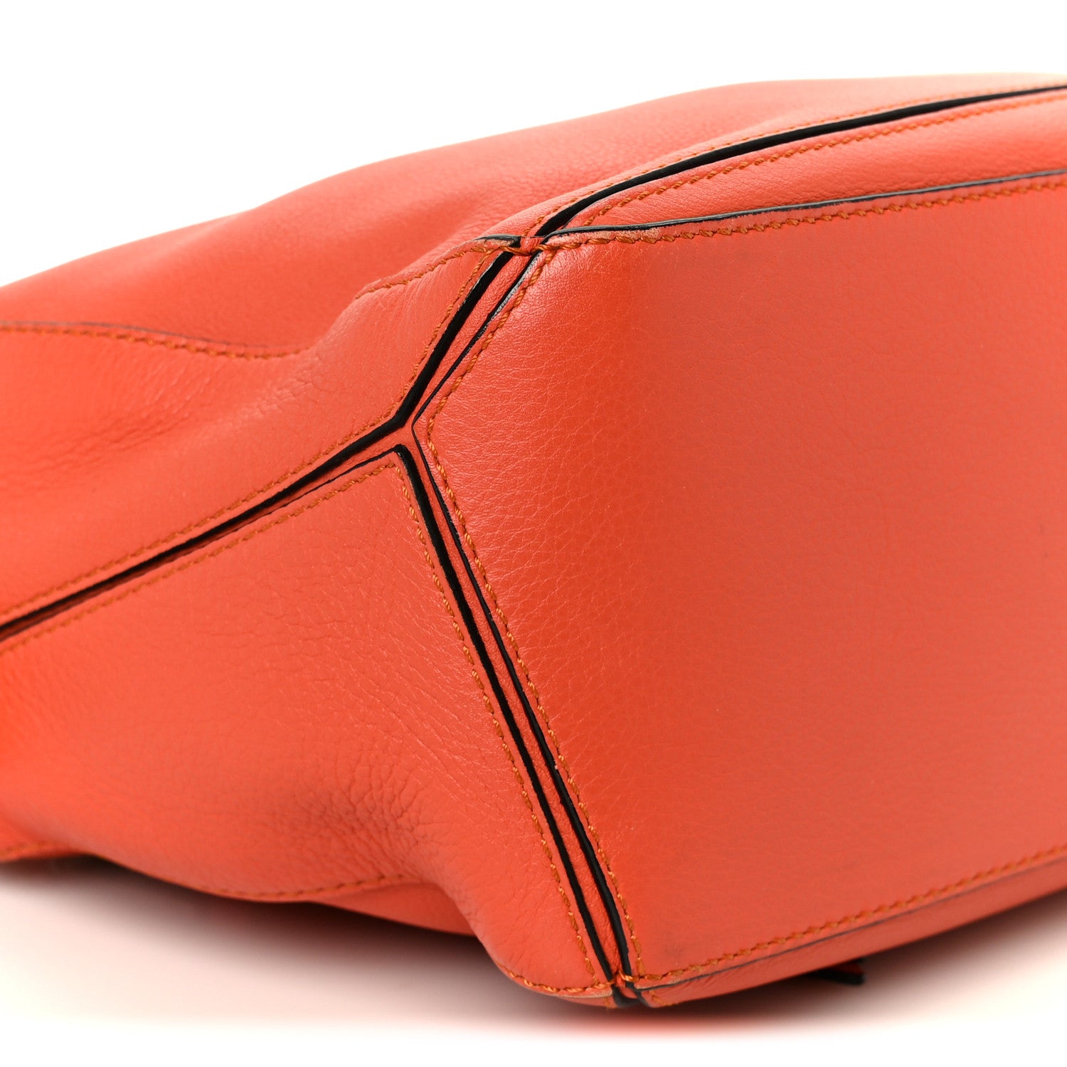 Loewe Calfskin Small Puzzle Bag Orange 10 of 11