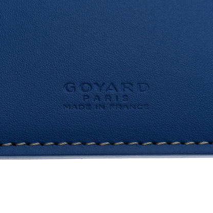 Goyard Goyardine Grenelle Passport Wallet Sky Blue 6 of 7