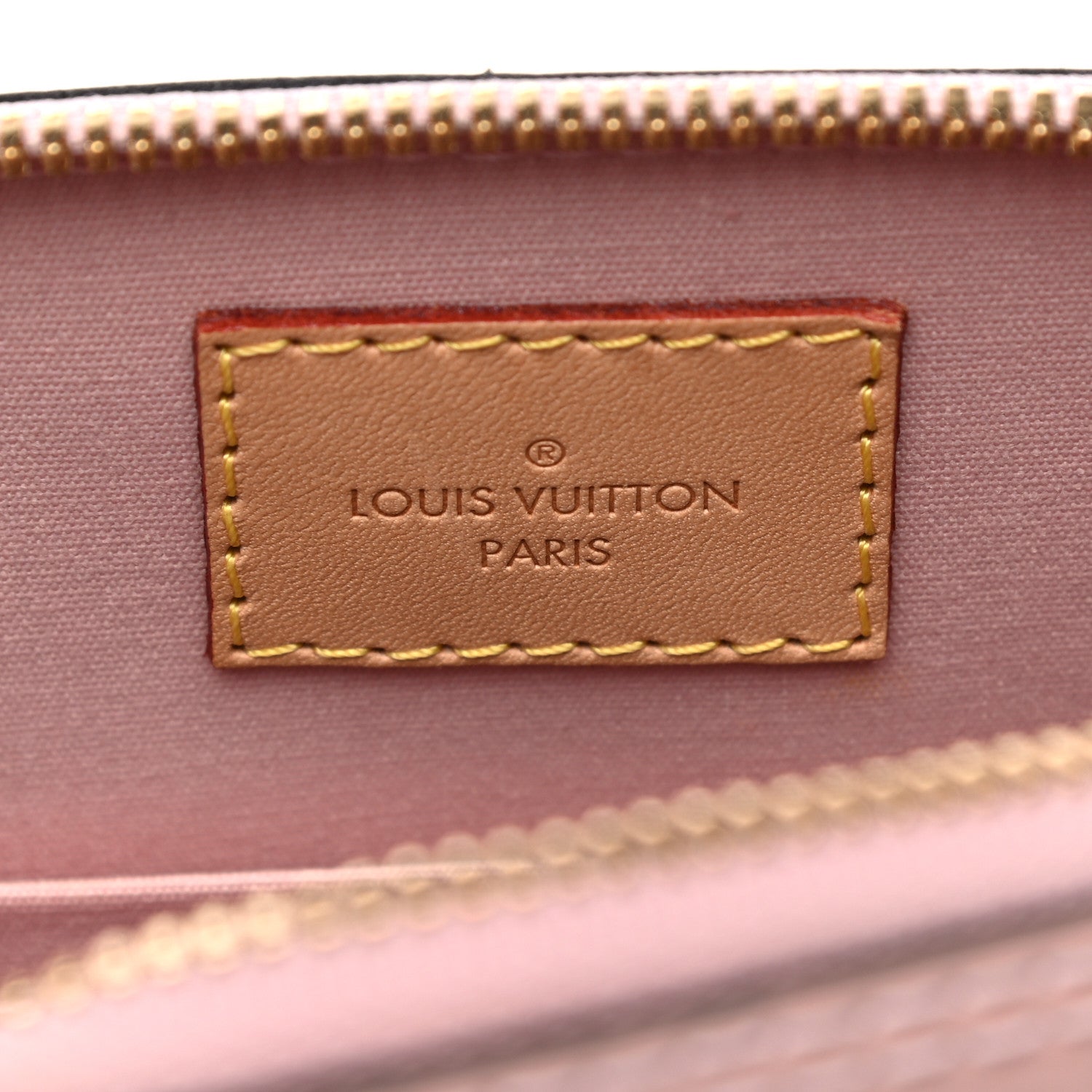 Louis Vuitton Vernis Alma BB Rose Ballerine 6 of 10