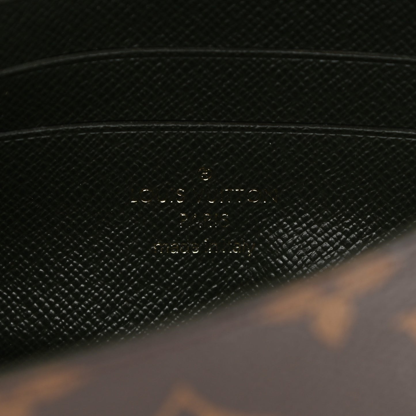Monogram Felicie Strap & Go Kaki