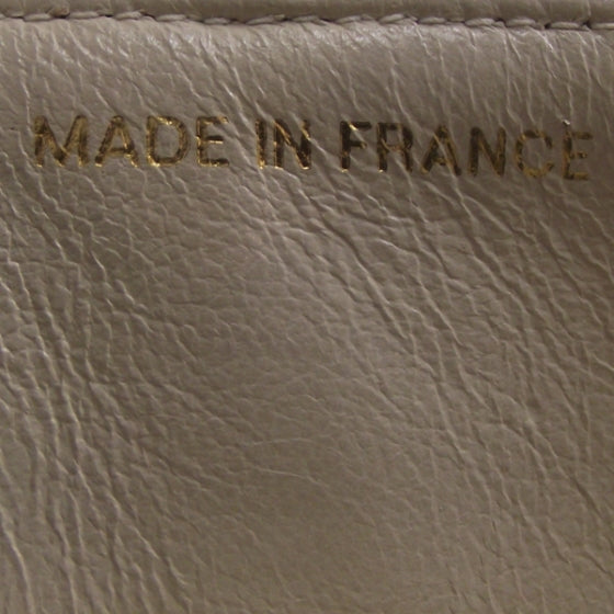 Lambskin Medium Double Flap Beige