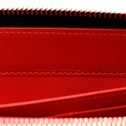 Christian Louboutin Calfskin Panettone Spiked Zip Around Wallet Ivory 7 of 7