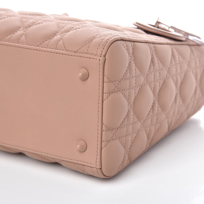 Christian Dior Ultra Matte Calfskin Cannage Medium Lady Dior Beige 9 of 10