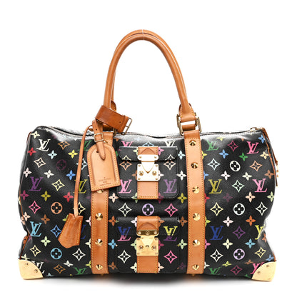Louis Vuitton Monogram Multicolor Keepall 45 Black 1 of 11