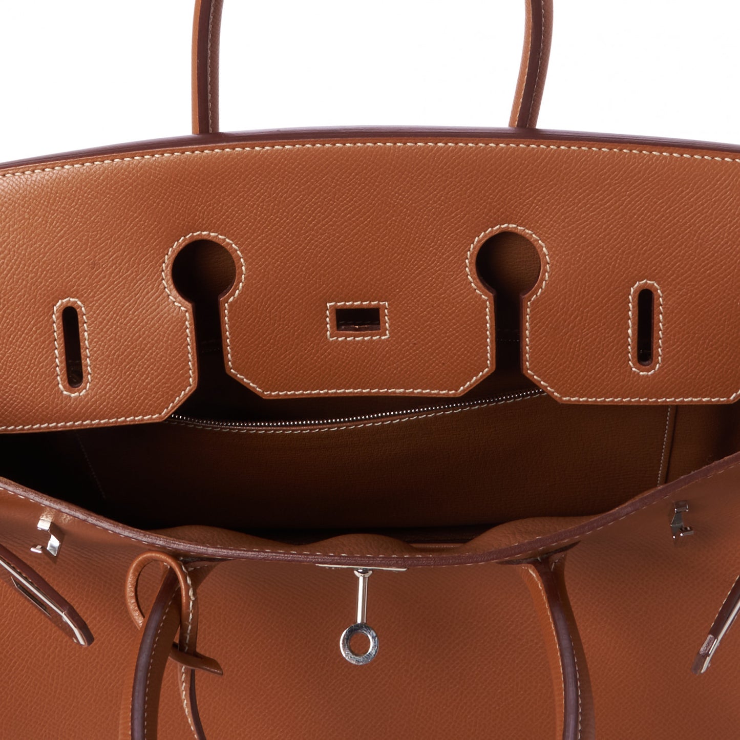 Epsom Birkin 35 Gold
