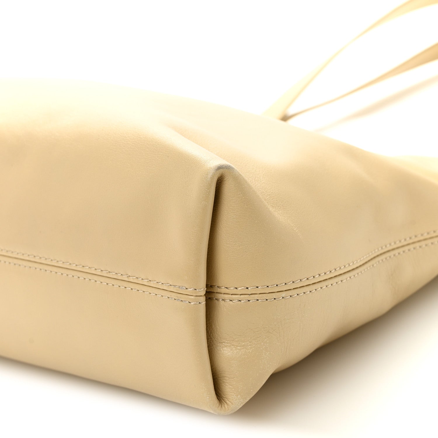 Chanel Calfskin CC Tote Beige 10 of 11