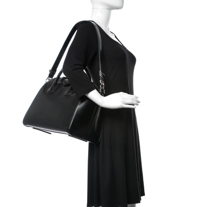 Givenchy Shiny Lord Calfskin Medium Antigona Black 2 of 10