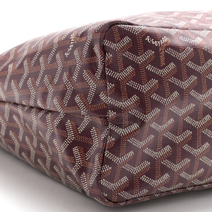 Goyard Goyardine Boheme Hobo Burgundy 10 of 12