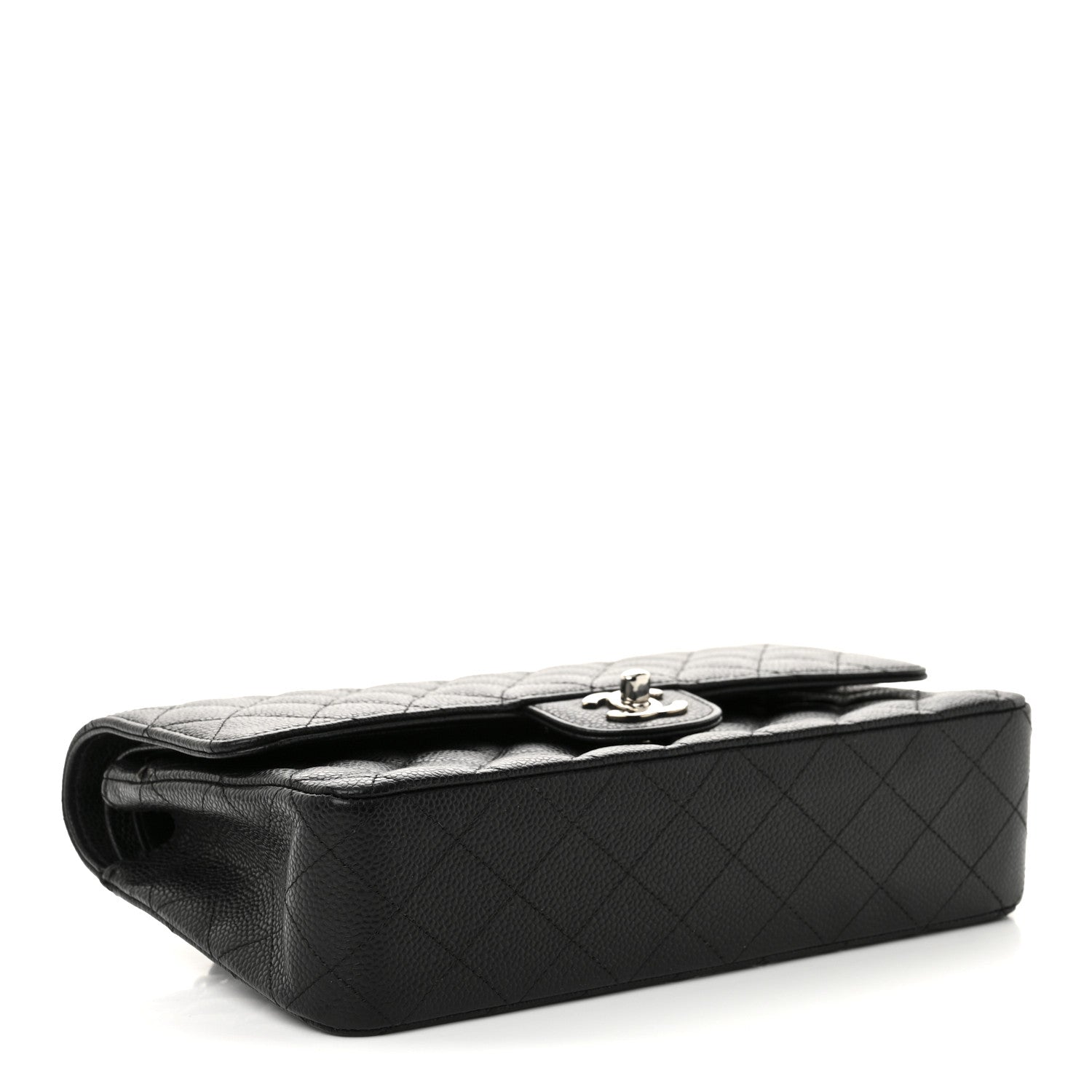 Chanel Caviar Quilted Medium Double Flap Black 4 of 11