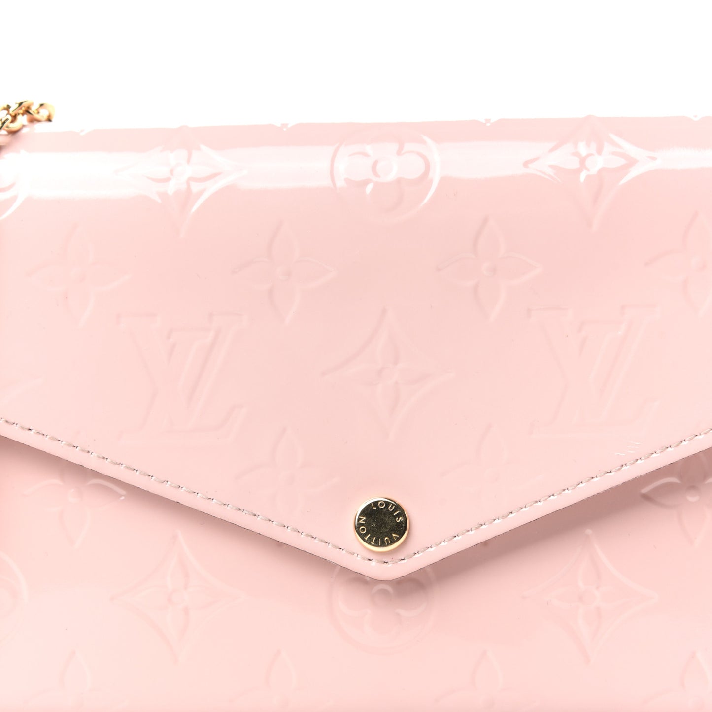 Vernis Felicie Chain Wallet Rose Ballerine