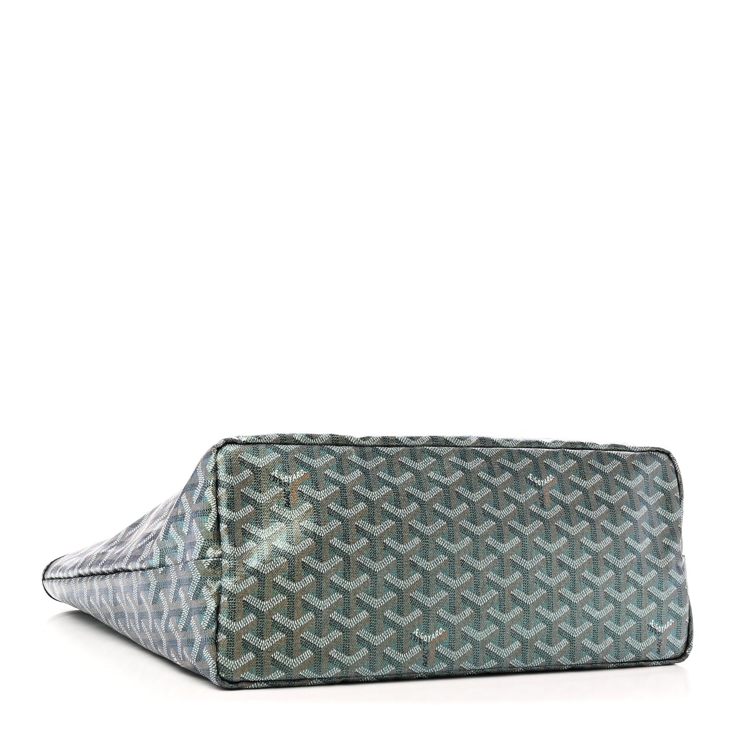 Iridescent Goyardine Saint Louis PM Pearly Green