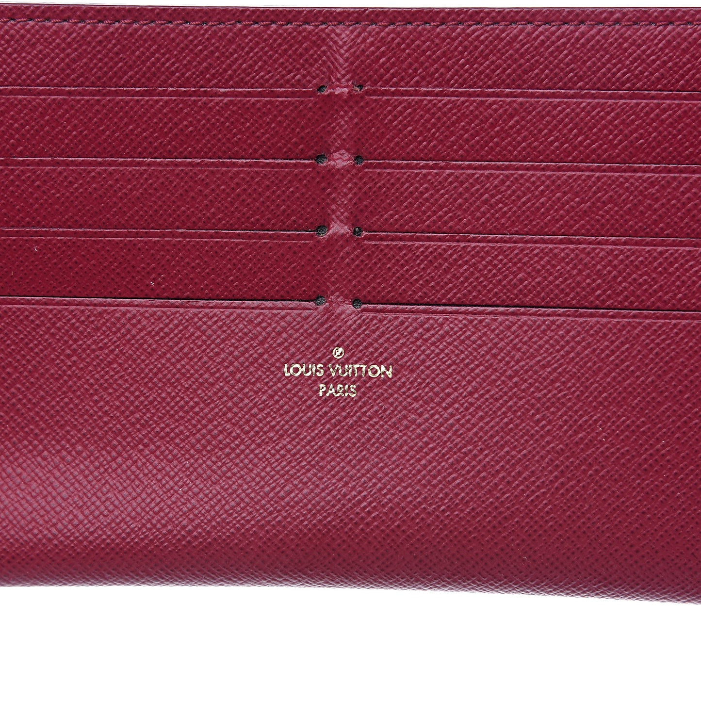 Monogram Pochette Felicie Chain Wallet Fuchsia